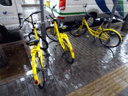 Public rental bicycles at Dongsi West Street