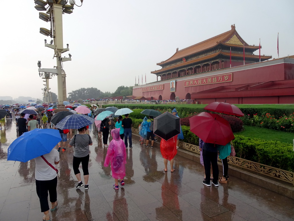 The Gate of Heavenly Peace at Tiananmen Square