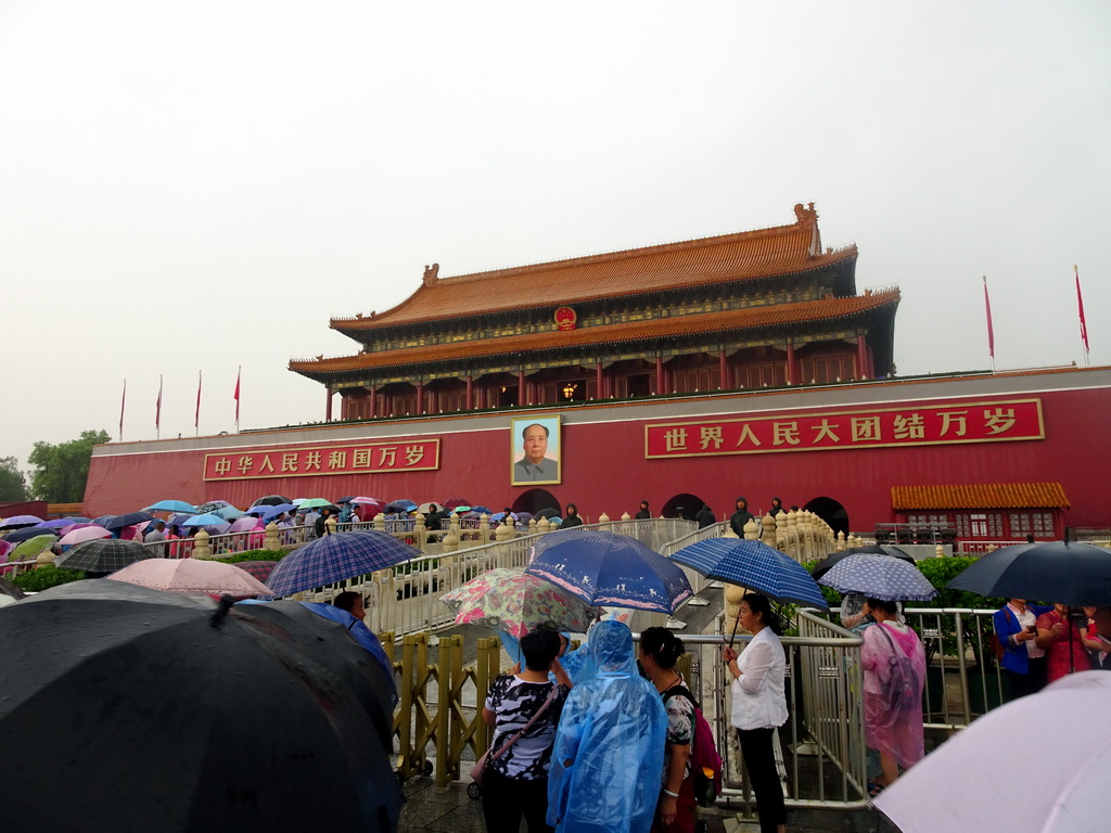 The Gate of Heavenly Peace at Tiananmen Square