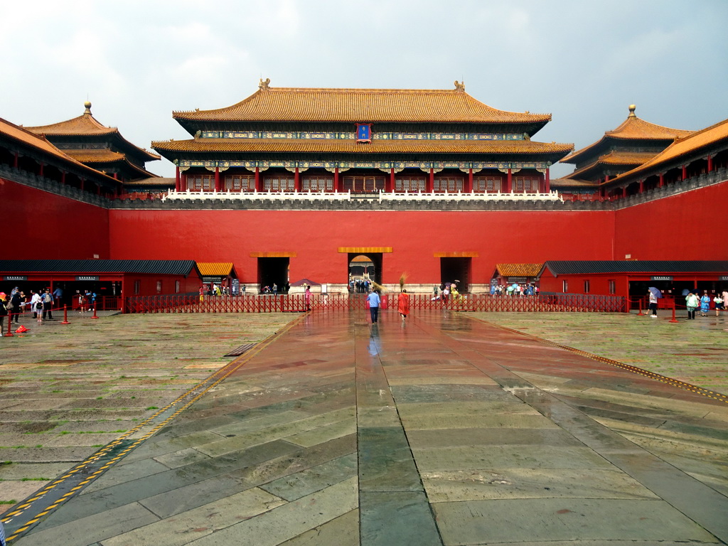 The Meridian Gate, south entrance to the Forbidden City