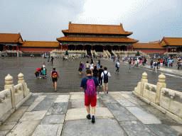 The Gate of Correct Conduct, the Gate of Supreme Harmony and the Gate of Manifest Virtue at the Forbidden City