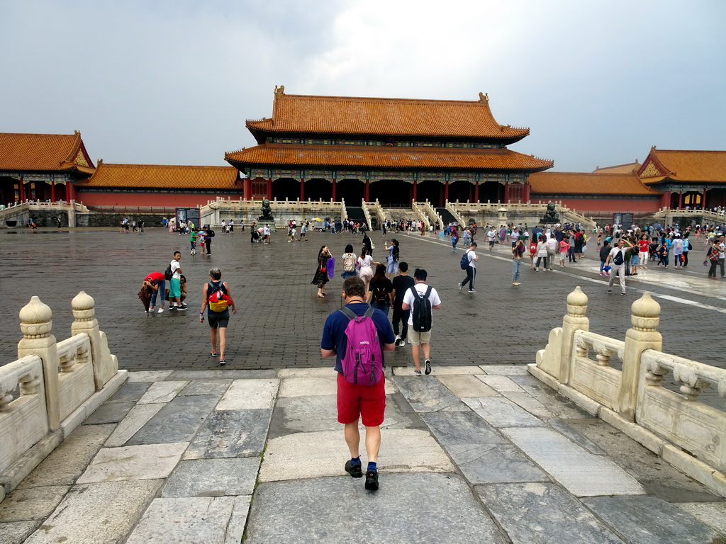 The Gate of Correct Conduct, the Gate of Supreme Harmony and the Gate of Manifest Virtue at the Forbidden City