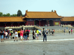 The eastern Gate of Glorious Harmony at the Forbidden City