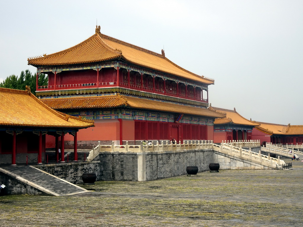 The Pavilion of Spreading Righteousness at the Forbidden City