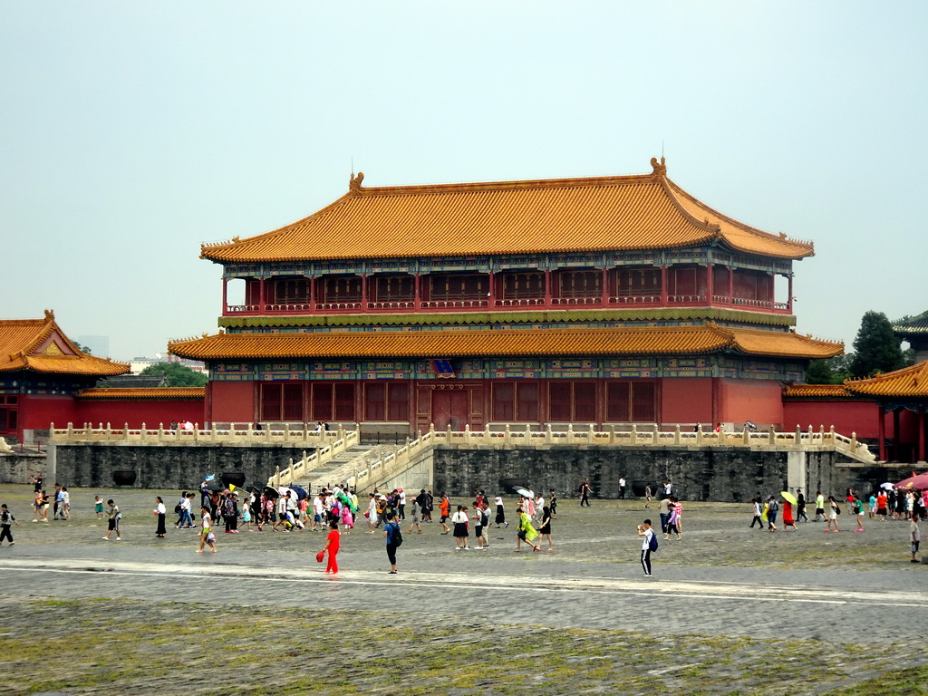 The Pavilion of Embodying Benevolence at the Forbidden City