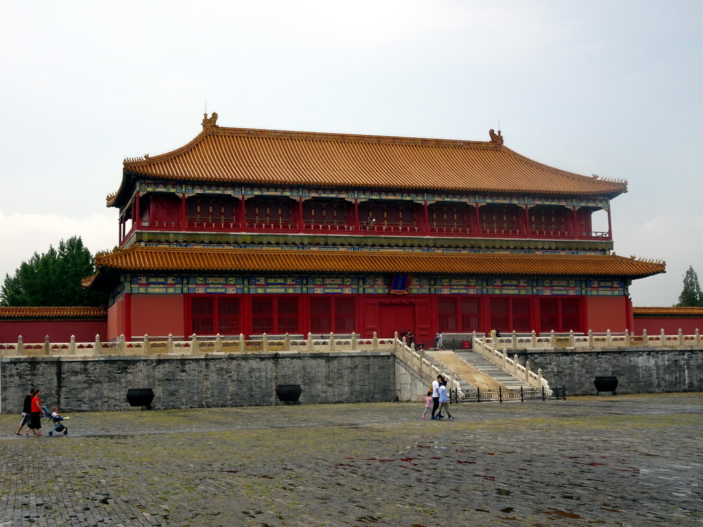 The Pavilion of Spreading Righteousness at the Forbidden City