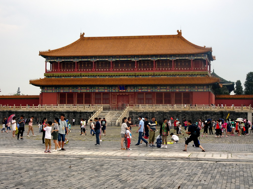 The Pavilion of Embodying Benevolence at the Forbidden City