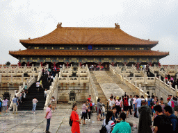 Front of the Hall of Supreme Harmony at the Forbidden City