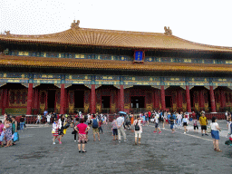 Front of the Hall of Supreme Harmony at the Forbidden City