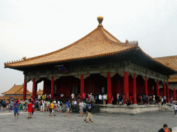 Front of the Hall of Complete Harmony at the Forbidden City