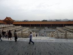 The area east of the Hall of Complete Harmony at the Forbidden City