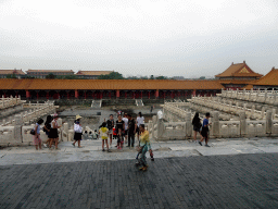 The area west of the Hall of Complete Harmony at the Forbidden City