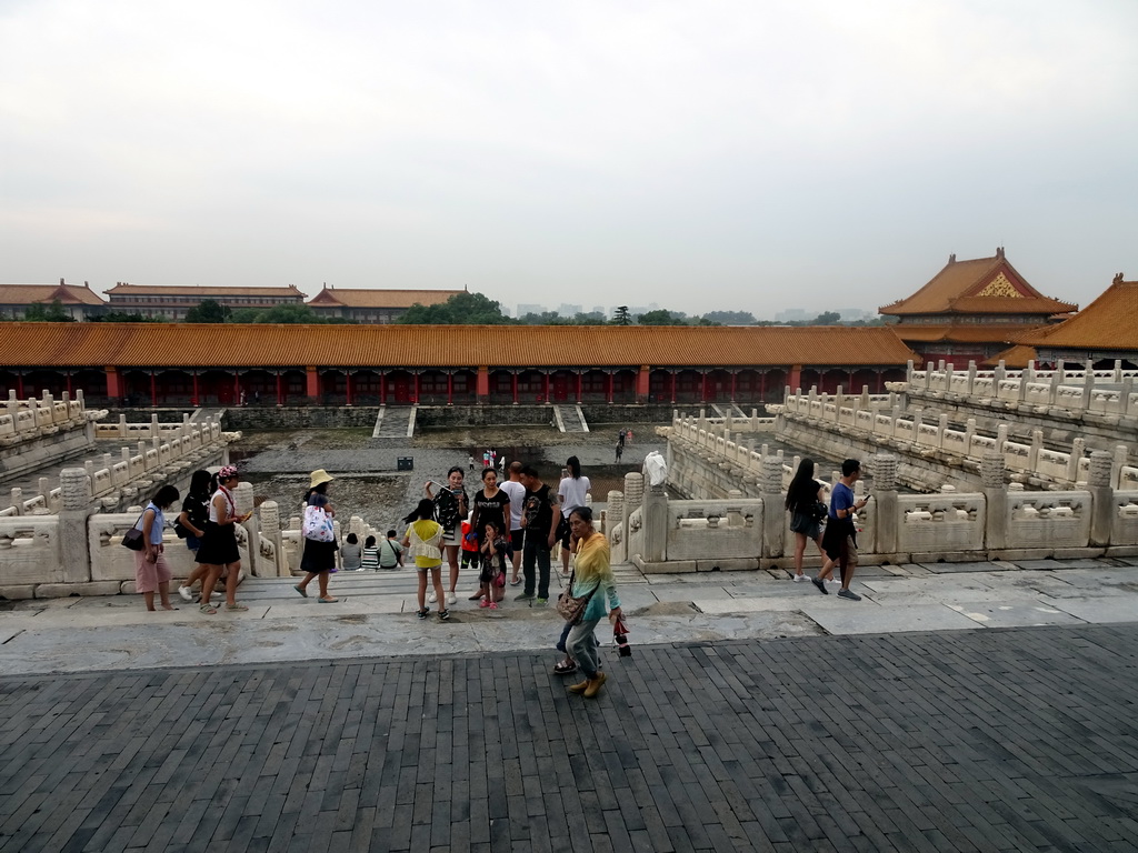 The area west of the Hall of Complete Harmony at the Forbidden City