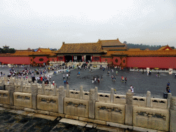 The Gate of Heavenly Purity at the Forbidden City, viewed from the back side of the Hall of Preserving Harmony