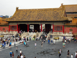 The Gate of Heavenly Purity at the Forbidden City, viewed from the back side of the Hall of Preserving Harmony