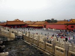 The Palace of the Mental Cultivation at the Forbidden City, viewed from the back side of the Hall of Preserving Harmony