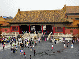 The Gate of Heavenly Purity at the Forbidden City, viewed from the back side of the Hall of Preserving Harmony