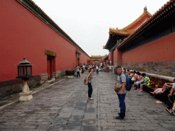 Alley at the northwest side of the Forbidden City