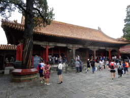 Front of the Palace of Gathered Elegance at the Forbidden City