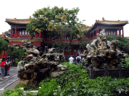 Rocks in front of the Study of the Cultivation of Nature at the Imperial Garden of the Forbidden City