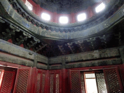 Interior of the Pavilion of One Thousand Autumns at the Imperial Garden of the Forbidden City