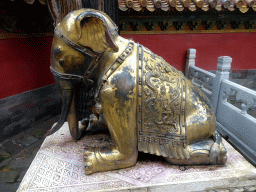 Bronze Elephant statue at the Imperial Garden of the Forbidden City
