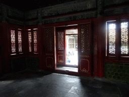 Interior of the Pavilion of Myriad Springs at the Imperial Garden of the Forbidden City