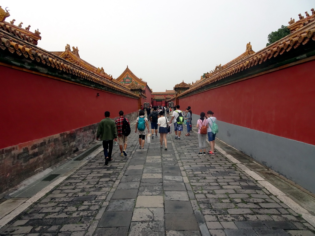 Alley at the northeast side of the Forbidden City