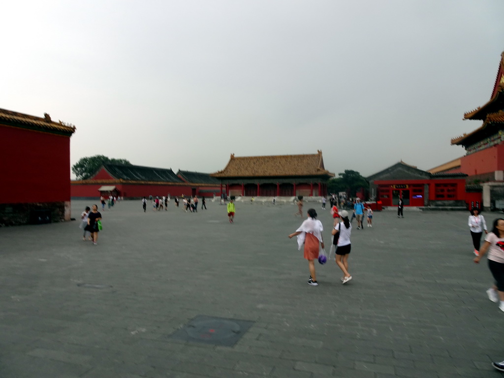 The square in front of the Imperial Kitchen at the Forbidden City