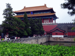 Bridge over the Moat of the Forbidden City, and the Gate of Divine Prowess