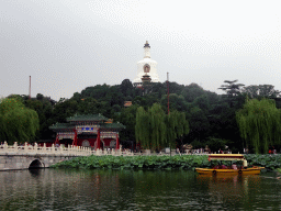 The Jade Flower Island with the Duiyun Gate and the White Pagoda at Beihai Park