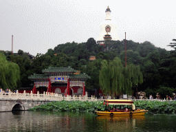 The Jade Flower Island with the Duiyun Gate and the White Pagoda at Beihai Park