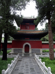 Pavilion at the west side of the Falun Palace at the Jade Flower Island at Beihai Park