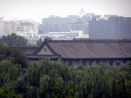 The Forbidden City, viewed from a tower at the Zheng Jue Hall at the Jade Flower Island at Beihai Park