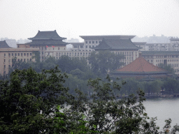 The northwest side of the Beihai Sea and the Little Western Heaven at Beihai Park, viewed from the White Pagoda