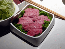 Brains in a restaurant at the Intime Lotte department store