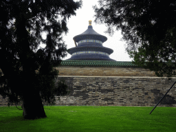 Wall and the east side of the Hall of Prayer for Good Harvests at the Temple of Heaven