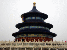 East side of the Hall of Prayer for Good Harvests at the Temple of Heaven