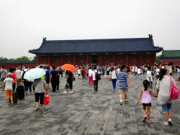 The West Annex Hall on the west side of the Hall of Prayer for Good Harvests at the Temple of Heaven