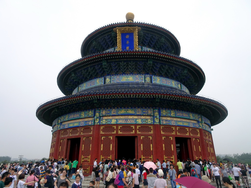 Front of the Hall of Prayer for Good Harvests at the Temple of Heaven