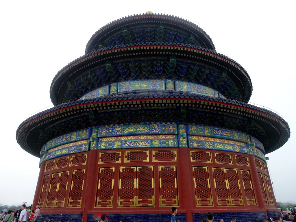 Back side of the Hall of Prayer for Good Harvests at the Temple of Heaven