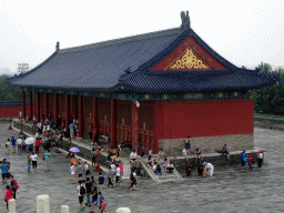 The West Annex Hall on the west side of the Hall of Prayer for Good Harvests at the Temple of Heaven