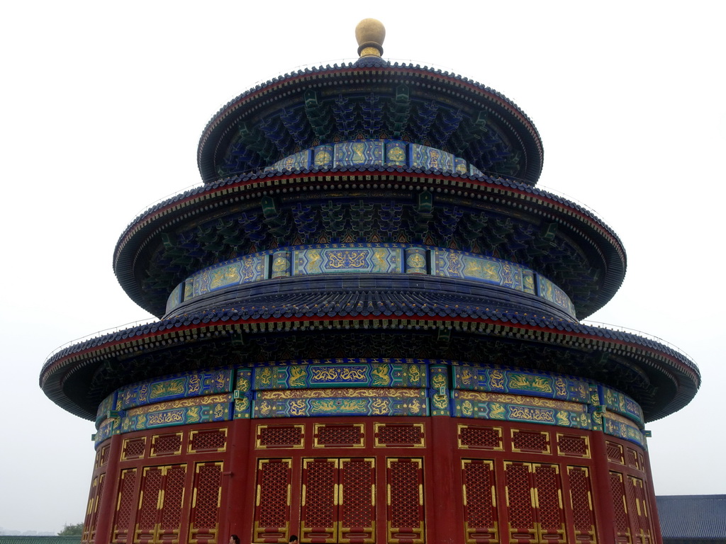 Back side of the Hall of Prayer for Good Harvests at the Temple of Heaven