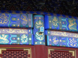 Decorations on the outer wall of the Hall of Prayer for Good Harvests at the Temple of Heaven