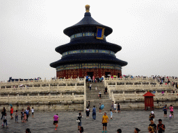 Southwest side of the Hall of Prayer for Good Harvests at the Temple of Heaven