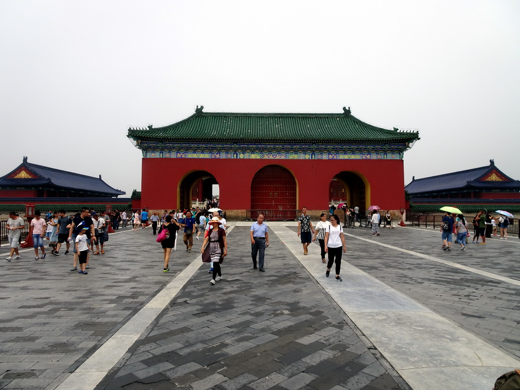 South side of the Gate of Prayer for Good Harvests at the Temple of Heaven