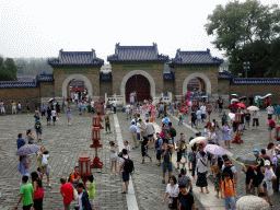 The Gate at the Echo Wall at the Temple of Heaven, viewed from the Imperial Vault of Heaven