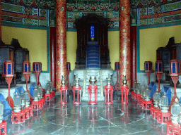 Interior of the Imperial Vault of Heaven at the Temple of Heaven