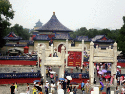 The gates at the north side of the Circular Mound, the Gate at the Echo Wall, the Imperial Vault of Heaven and the Hall of Prayer for Good Harvests at the Temple of Heaven