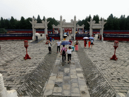 The gates at the south side of the Circular Mound at the Temple of Heaven